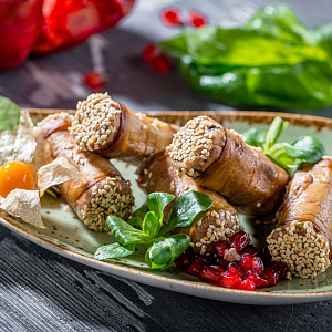 Баклажаны с ореховой начинкой
