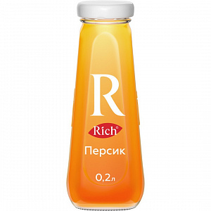 Сок Rich персик 0,2 л