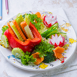 Овощные палочки для детей