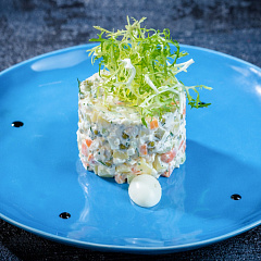 Салат столичный с куриным филе