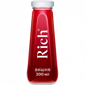 Сок Rich вишня 0,2 л